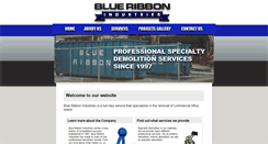 Desktop Screenshot of blueribbonindustries.com